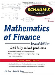 Schaum's Outline of Mathematics of Finance, Second Edition