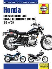 Honda CMX250 Rebel and CB250 Nighthawk Twins '85-'14