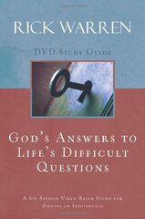 God's Answers to Life's Difficult Questions Bible Study Guide